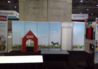 Petfood Forum Tradeshow Furnishings Example by Viper Tradeshow Services