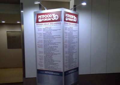 Petfood Forum Events Calendar Tradeshow Display by Viper Tradeshow Services