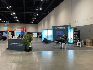 Custom Tradeshow Display with backlit panels