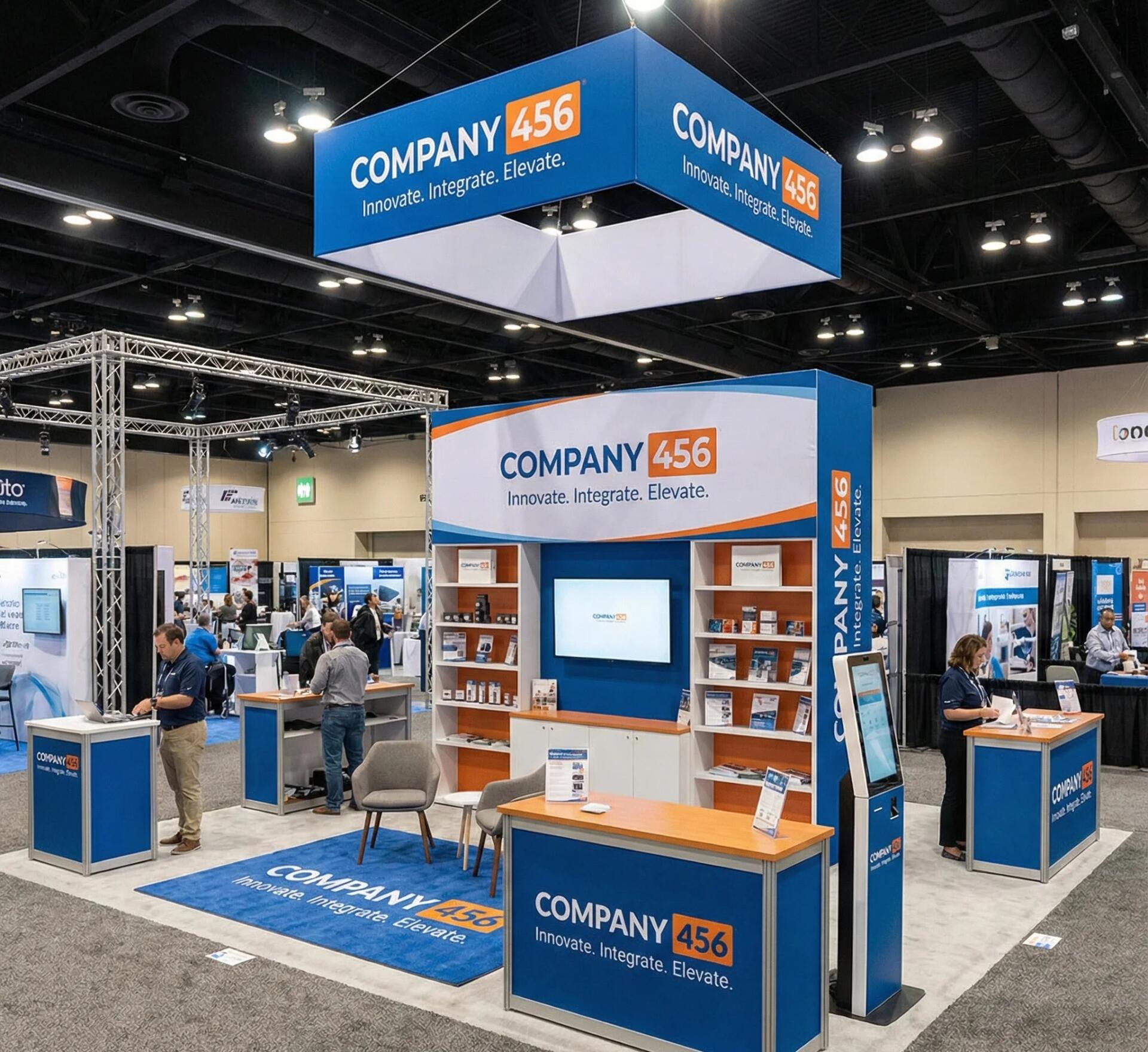 trade show branded exhibits